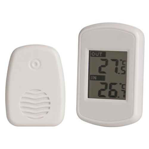 Wireless Indoor/Outdoor LCD Thermometer
